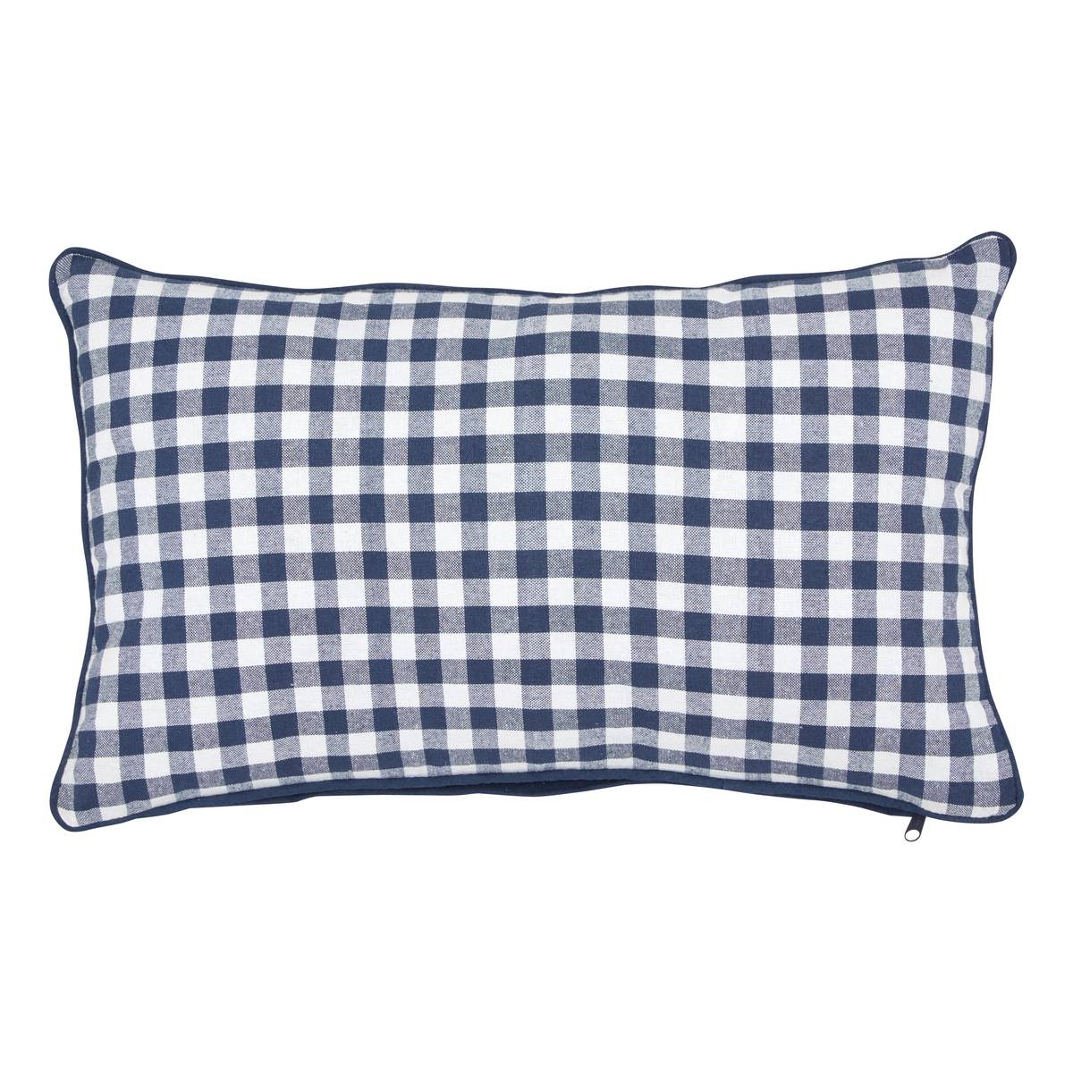 Cushion "Groove" Navy blue, 50x30 cm