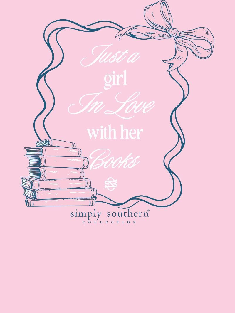 SS-BOOKLOVE-WSHPNK - Simply Southern Outlet