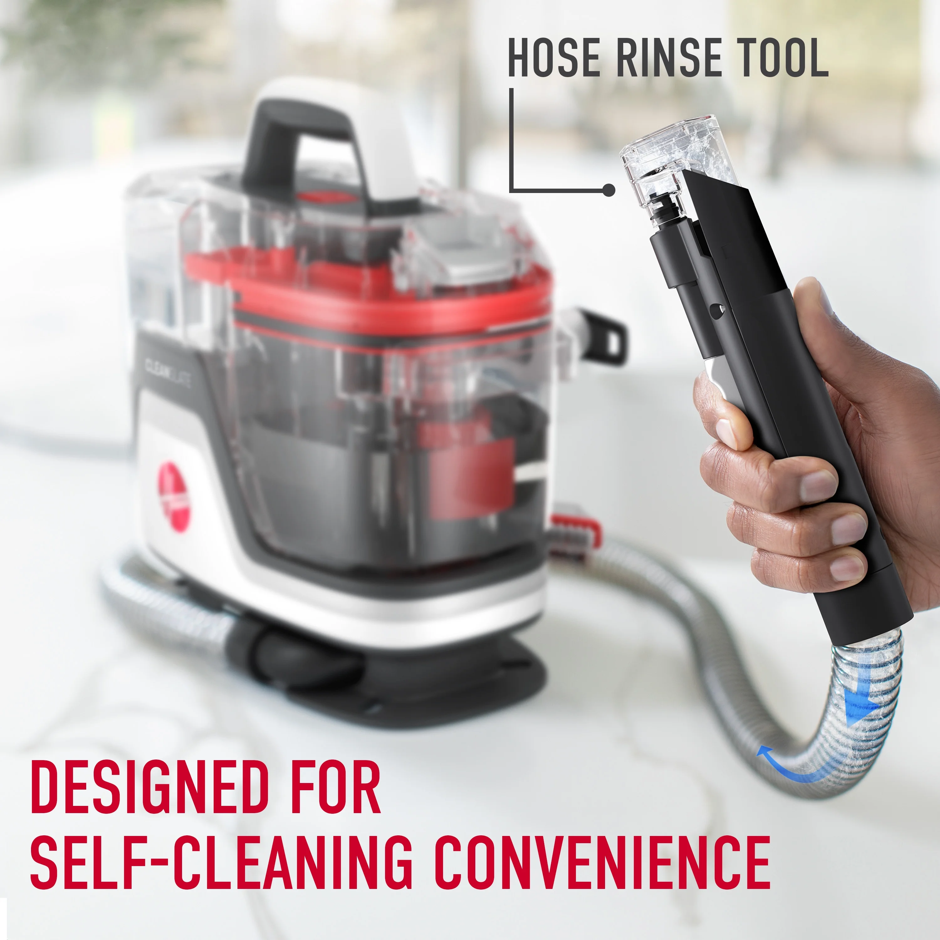 Hoover CleanSlate, Portable Spot Cleaner, for Carpet, Upholstery & Stairs, Pet Stain Removal, Lightweight, FH14010 - Image 11