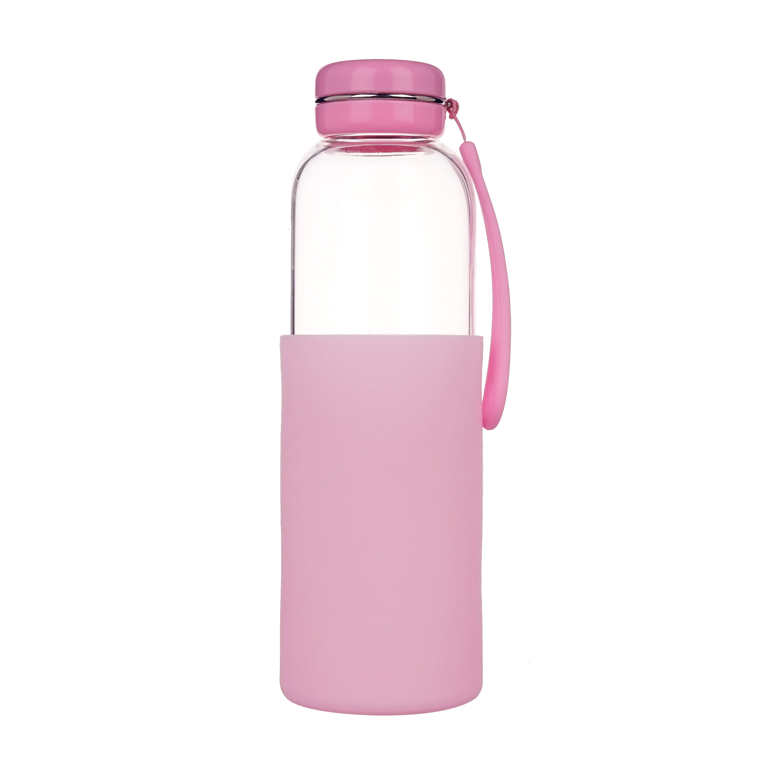 BPA Free 650ml Macaron Lid Clear Plastic Sports Water Bottle Direct Drinking Feature Eco-Friendly Applicable for Boiling Water
