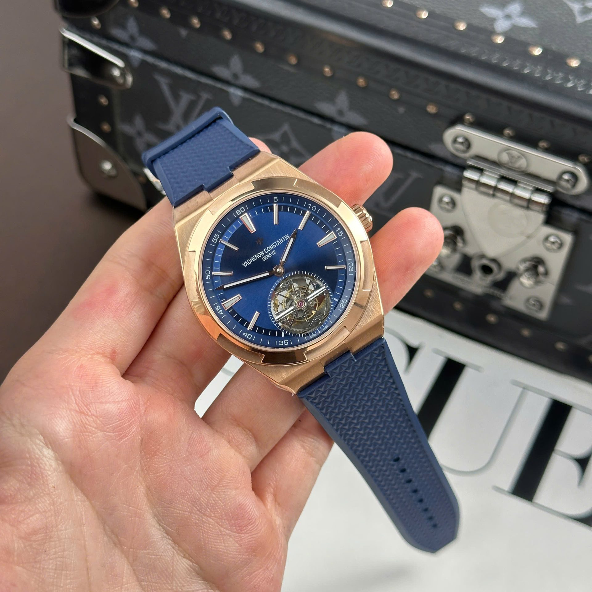 Vacheron Constantin Overseas 6000V Tourbillon Replica Watch 42.5mm - Elite Watch Atelier
