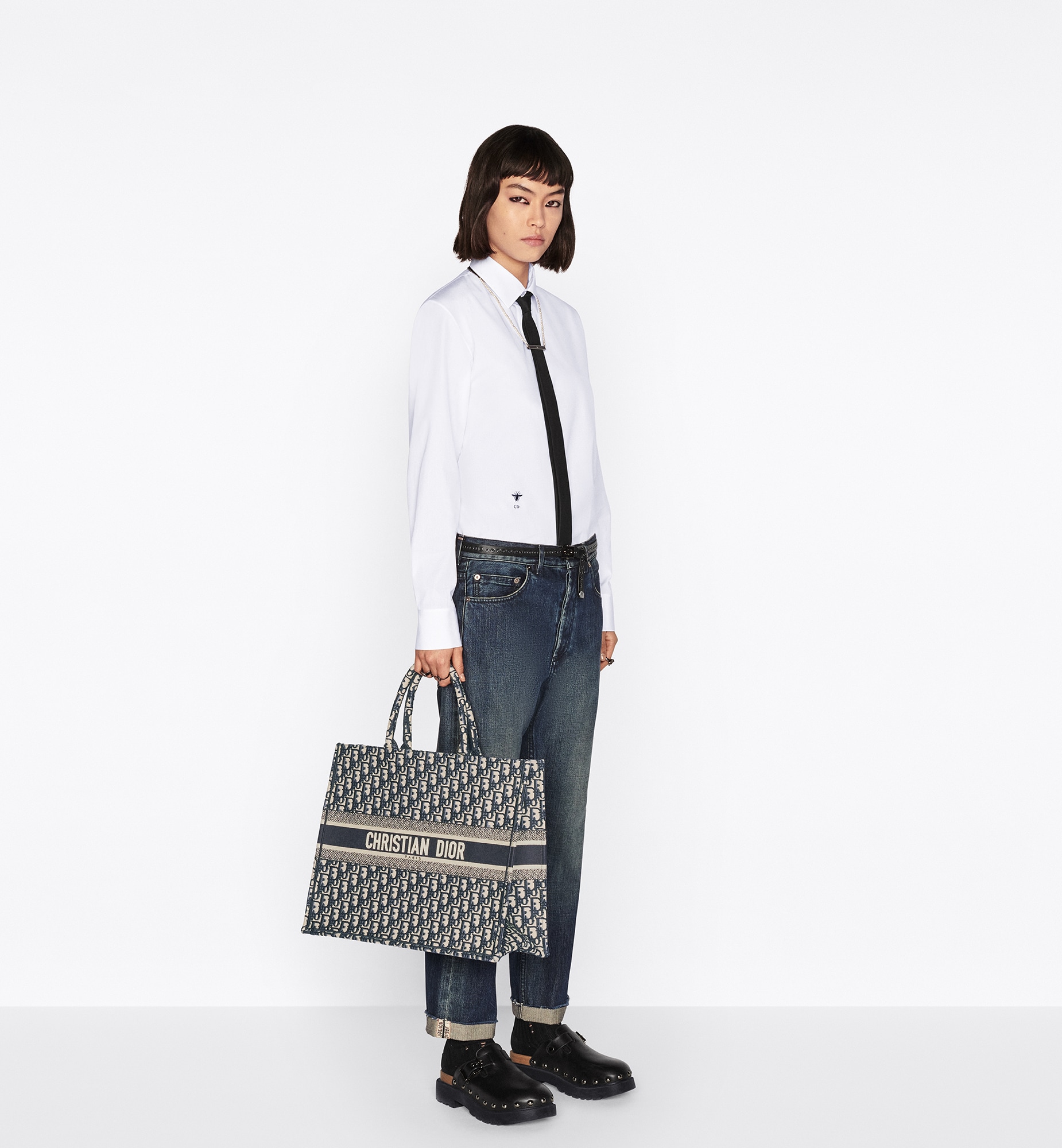 Dior Large Dior Book Tote Blue For Women 16.5 Inches/ 42 Cm M1286ZRIW_M8281:1High-quality replica