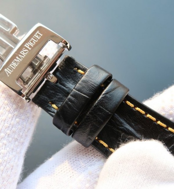 Replica Audemars Piguet JF Royal Oak Offshore 57th Street Blue Leather Strap A3126 - Top club