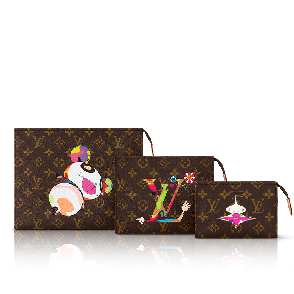 Louis Vuitton LV x TM Trio Toiletry Pouch1:1High-quality replica