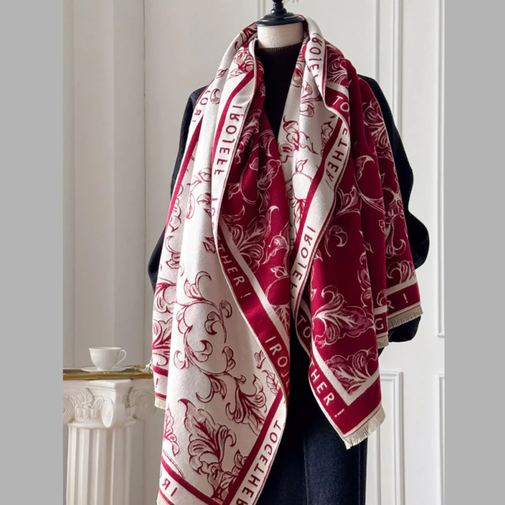 Raw Hem Winter Scarf - ZKZOOK