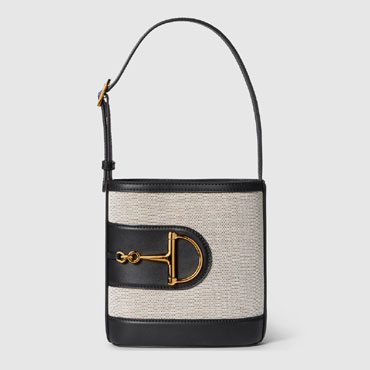 Gucci 73 mini bucket bag in natural 833665