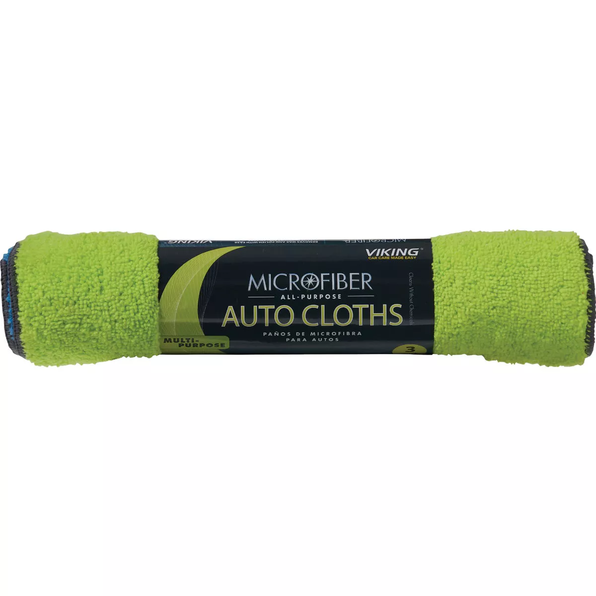 Viking 12 In. x 16 In. Microfiber Multipurpose Auto Cleaning Cloth (3-Pack)