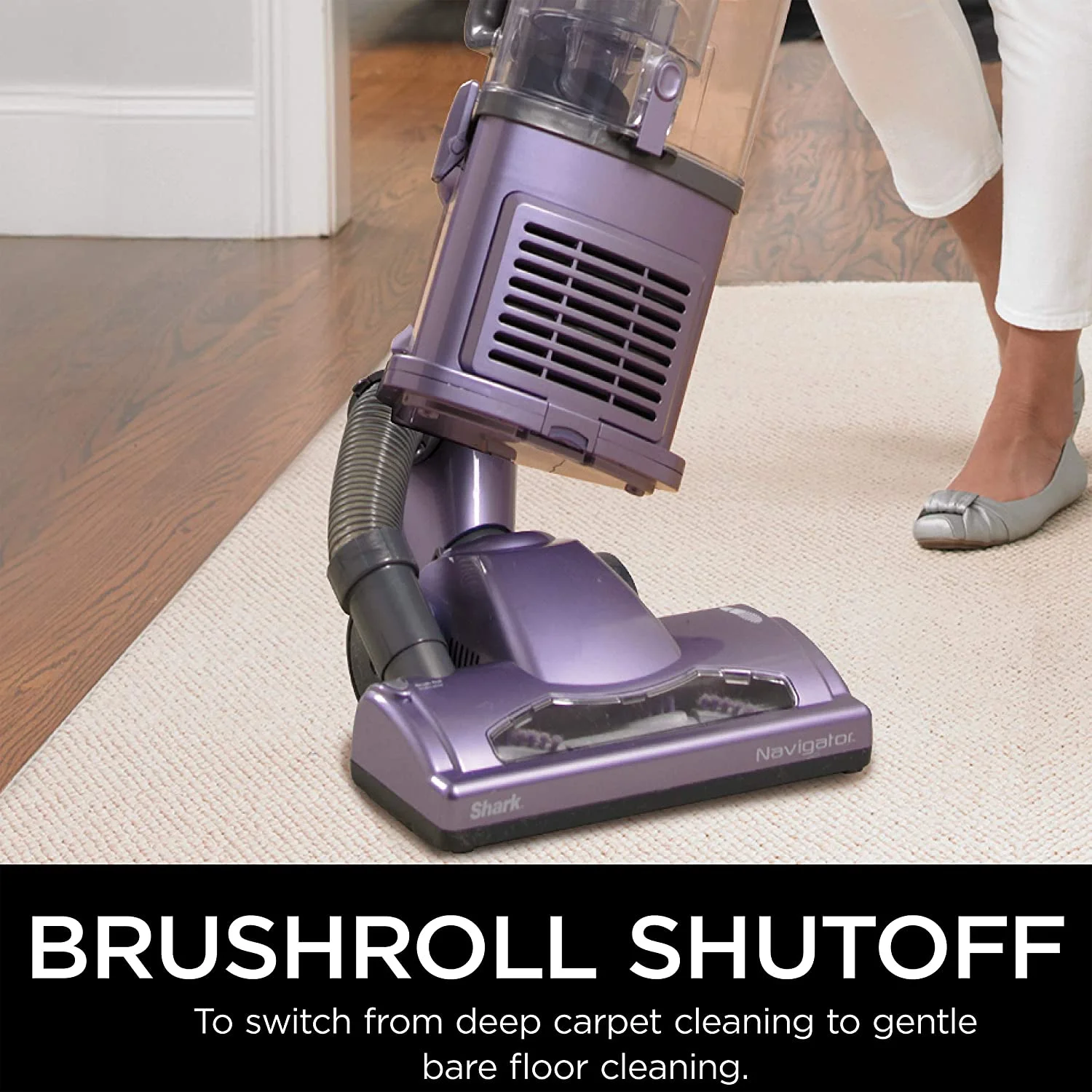 Shark Navigator Lift-Away Bagless Upright Vacuum - Lavender - Image 4