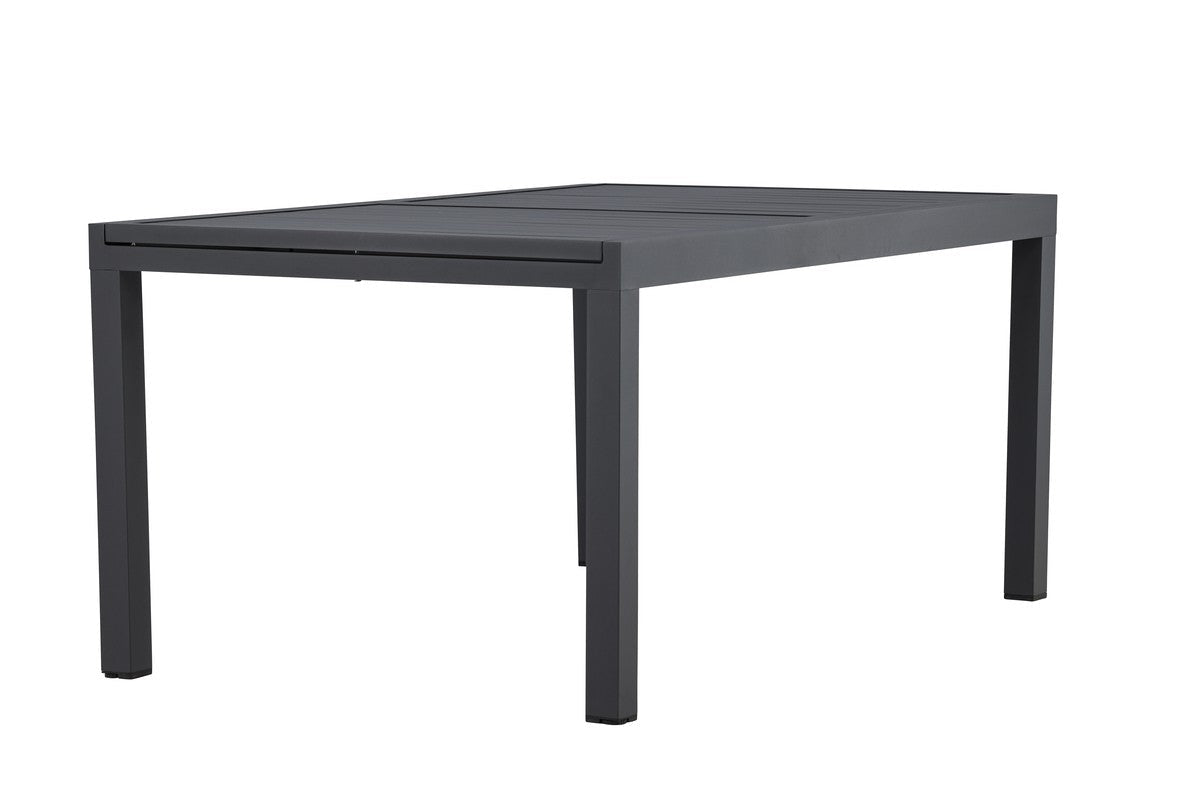 Rebellenclub Grano Tuintafel - 160 x 100 cm - Zwart