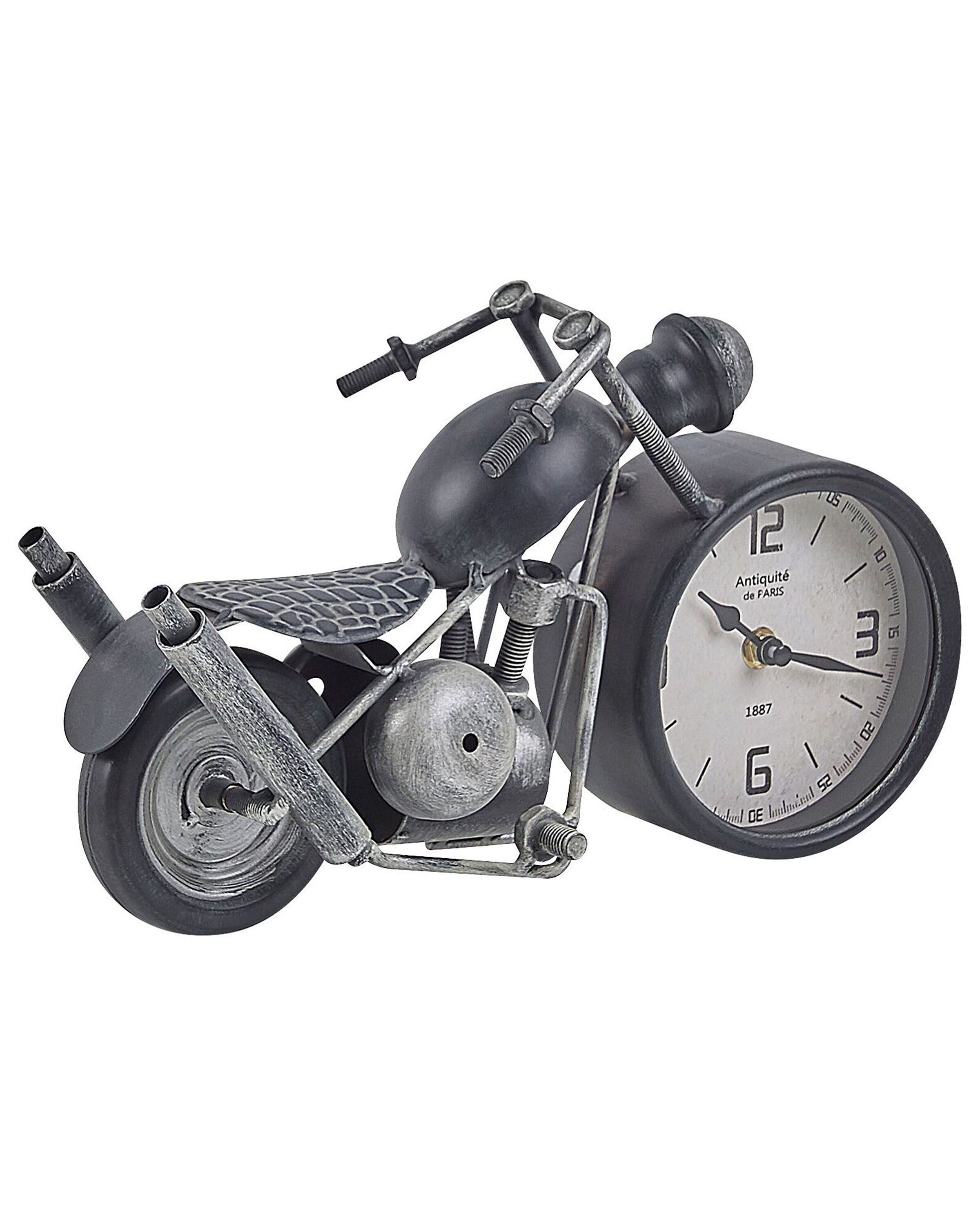Clock BERNO 30 cm Metal Black