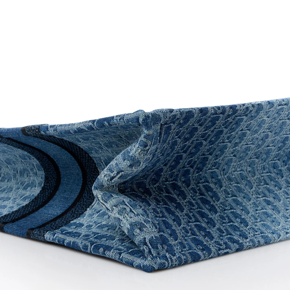 Discover Mirror Quality Dior Blue Oblique Totes1:1High-quality replica