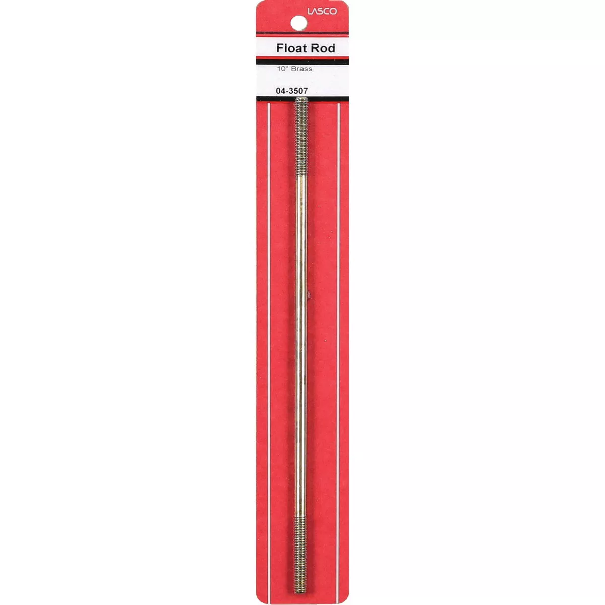 Lasco 10 In. Brass Float Rod