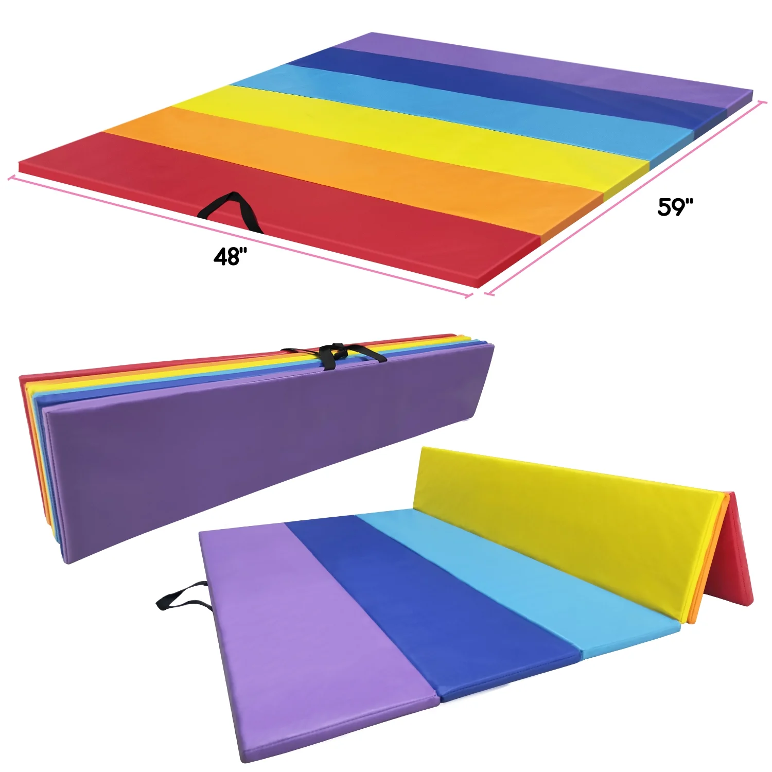 Safly Fun Anti Slip Adjustable Steel Gymnastics Bar, 50 in Width - Image 15