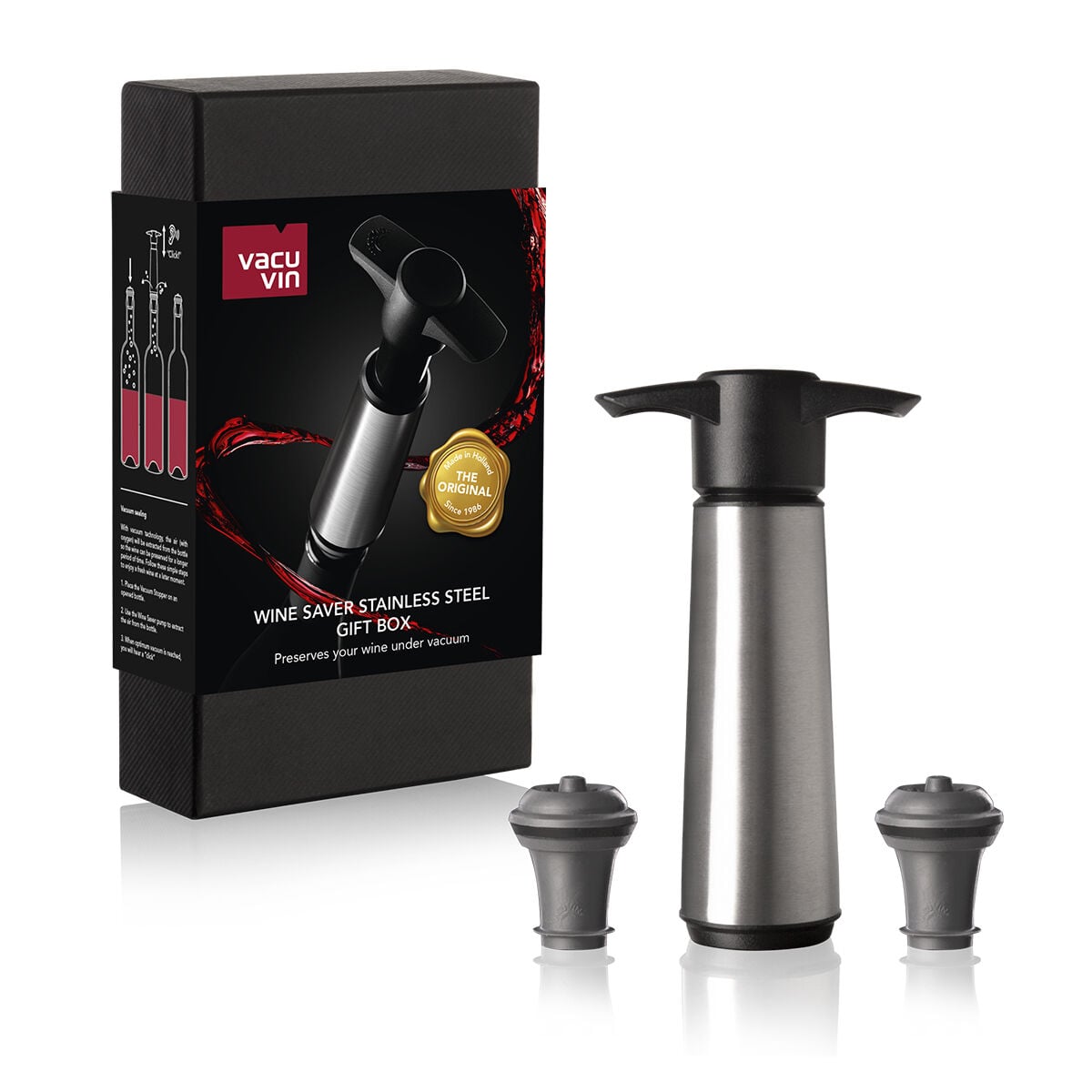 Zestaw GIFTBOX akcesoriów do wina 3 el.
