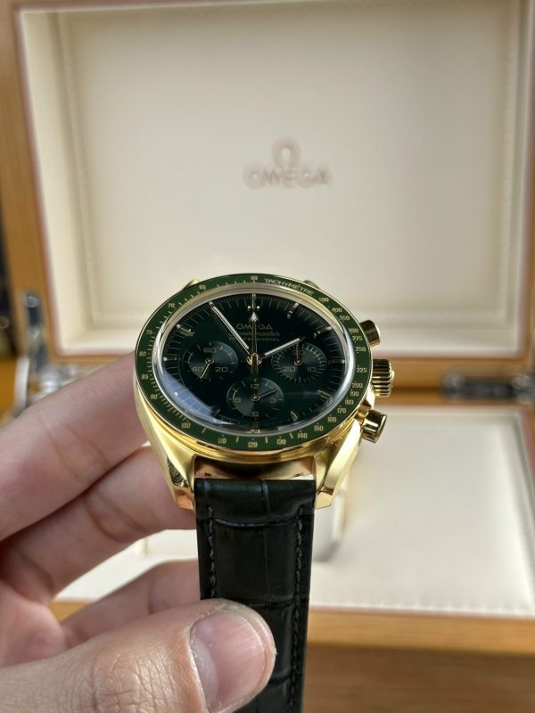 Omega Speedmaster Moonwatch Replica Watches Green Dial RM Factory 44mm - Top club