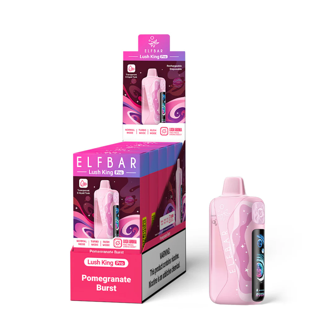 ELFBAR Lush King Pro ładowalny jednorazowy e-papieros (wszystkie smaki)