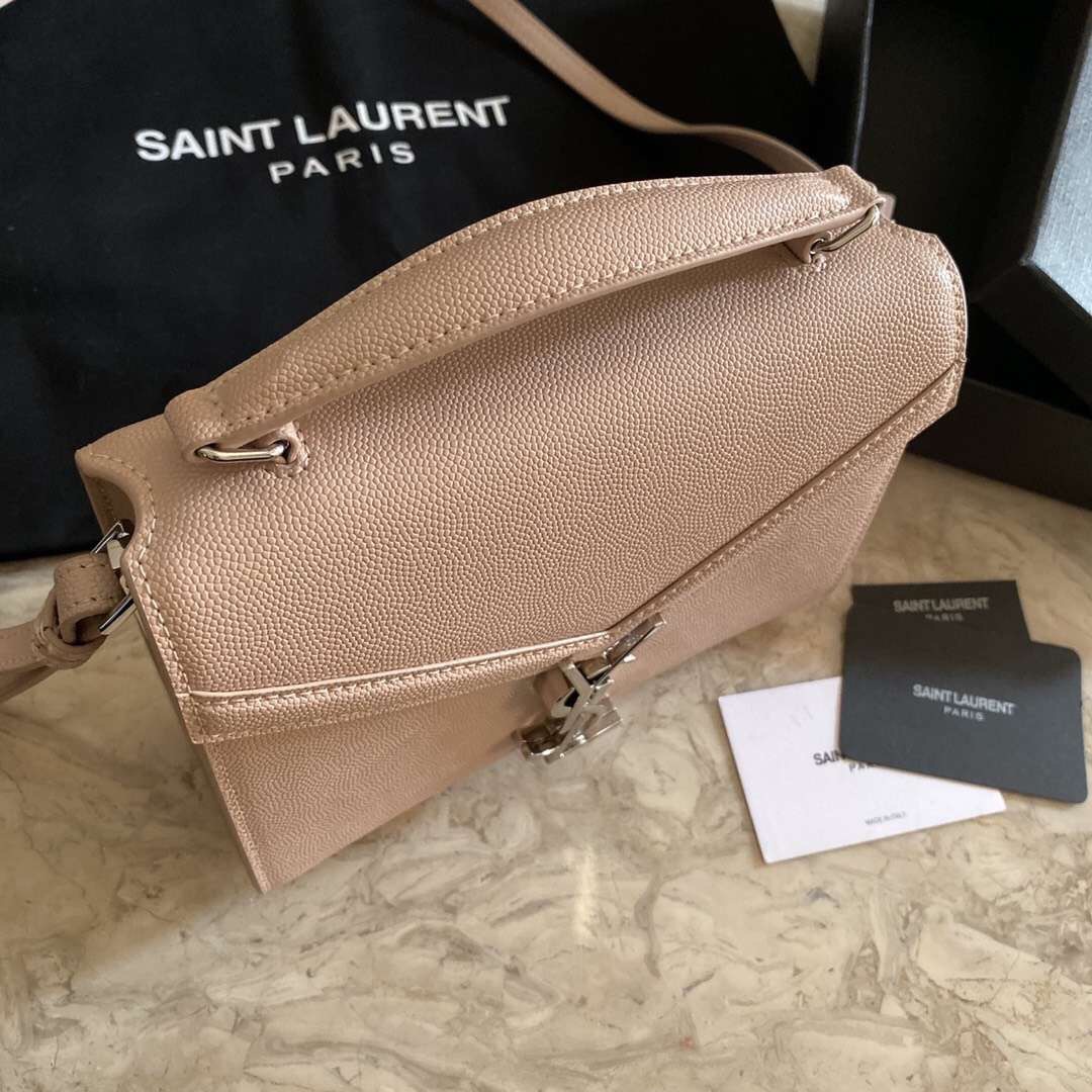 CASSANDRA MONOGRAM CLASP BAG IN MATTE PYTHON1:1High-quality replica