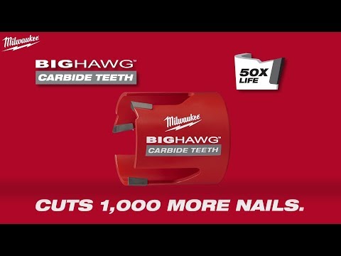 Milwaukee BIG HAWG 3 In. Carbide-Tipped Hole Saw