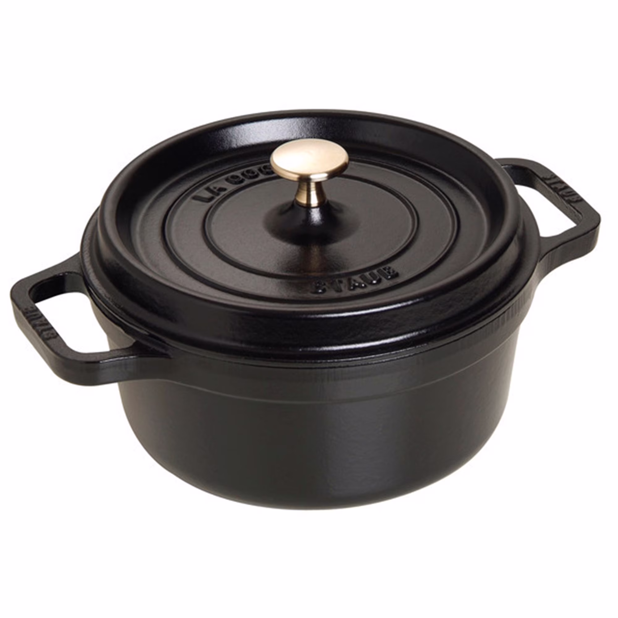 Staub Cast Iron 2.75-qt Round Cocotte - Basil - Image 10