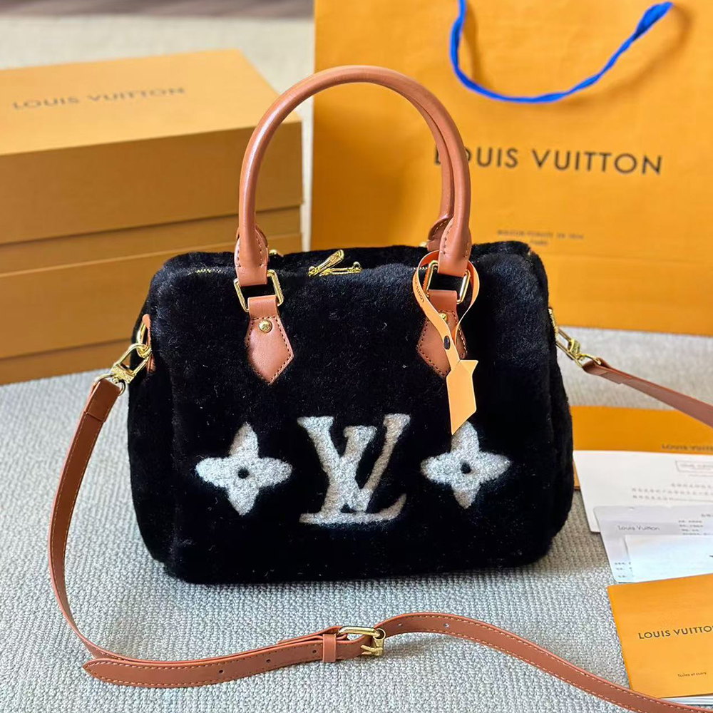 Louis Vuitton wool lamb bag1:1High-quality replica
