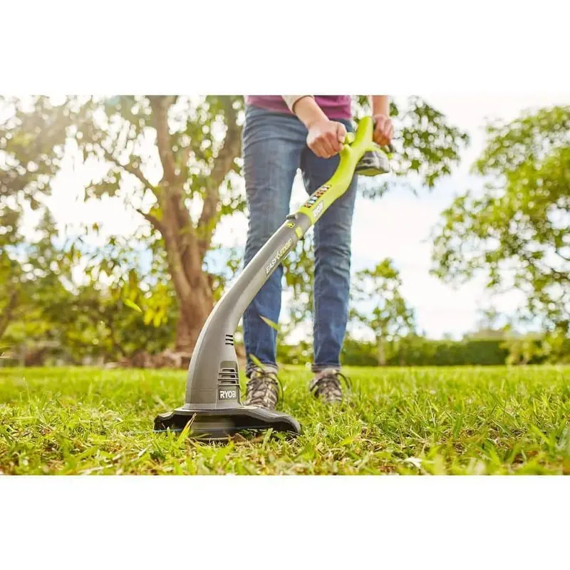 RYOBI ONE+ 18V Cordless 13 in Lawn Mower and 10 in String Trimmer Kit with 4.0 Ah Battery and Charger - P1180-4X - Image 5 RYOBI ONE+ 18V Cordless 13 in Lawn Mower and 10 in String Trimmer Kit with 4.0 Ah Battery and Charger - P1180-4X - Image 5