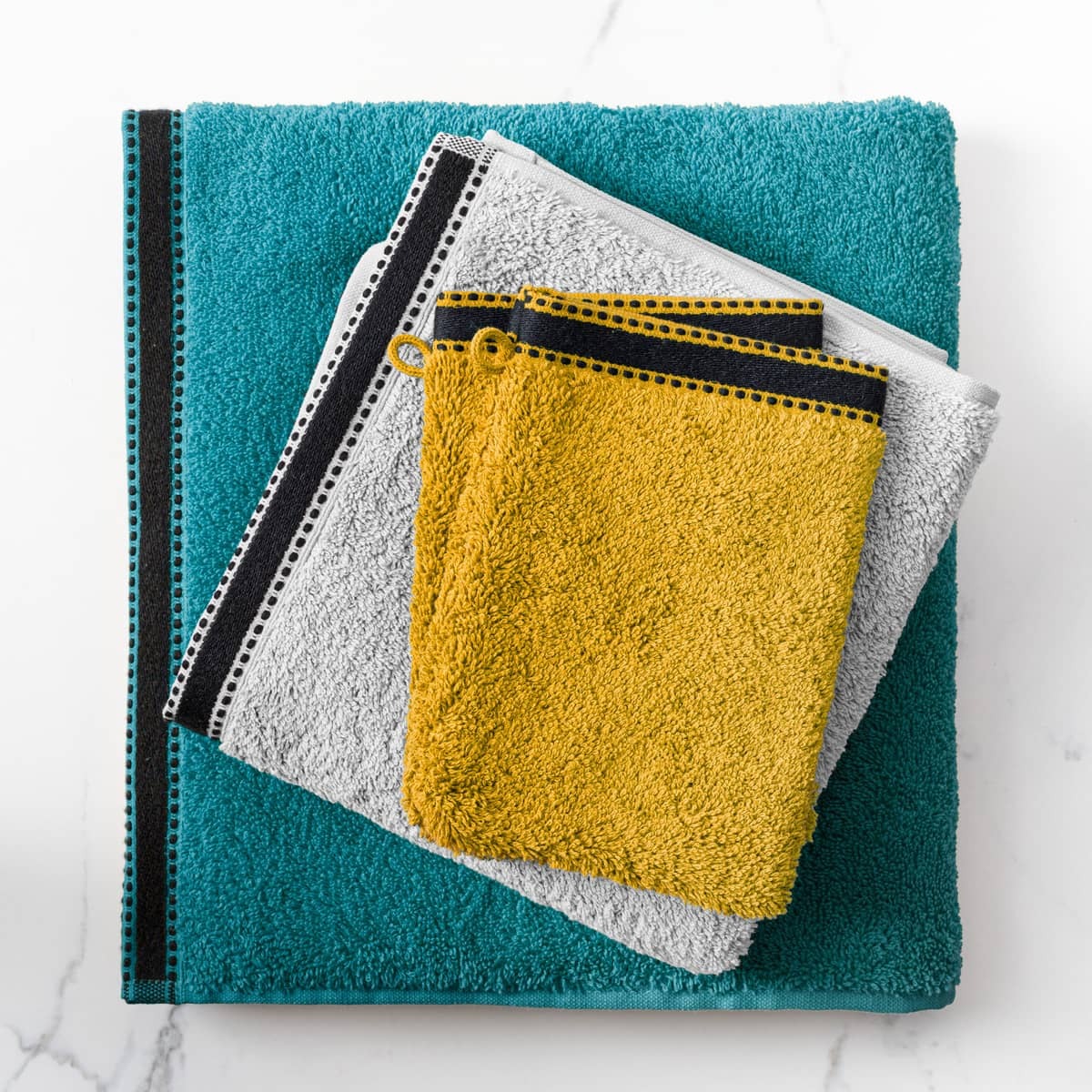 Guest towel "Joia", cotton Beige, 30x50 cm, 550 g/m&sup2;