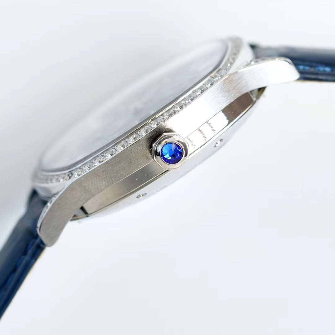 Cartier - Drive de Cartier white gold and diamonds - 40mm(1:1 replica) - Top club