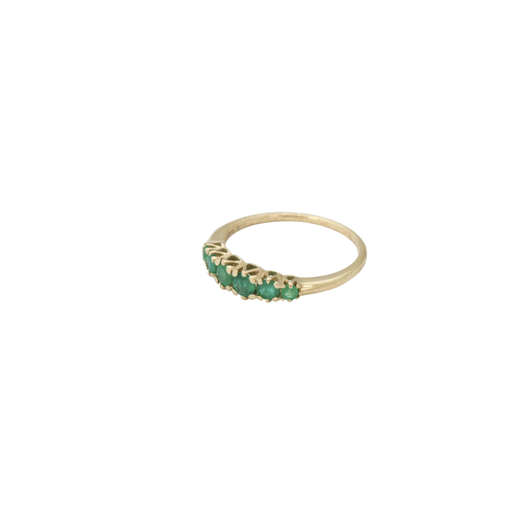 Anna Ring Emerald 14K