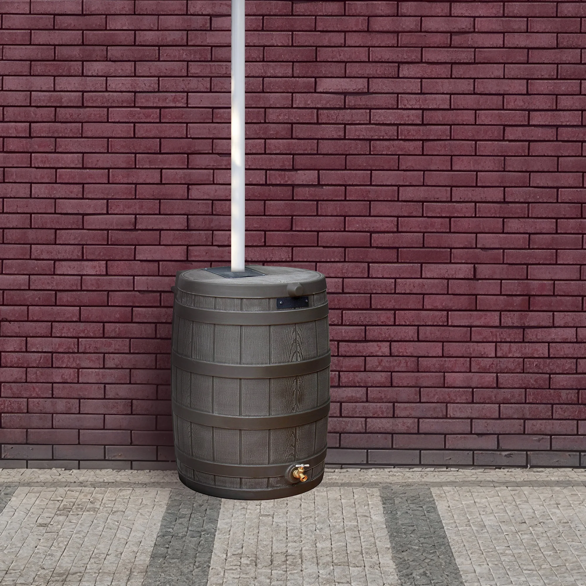 Good Ideas Rain Wizard Rain Storage Collection Rain Barrel 50-Gallon - Image 36