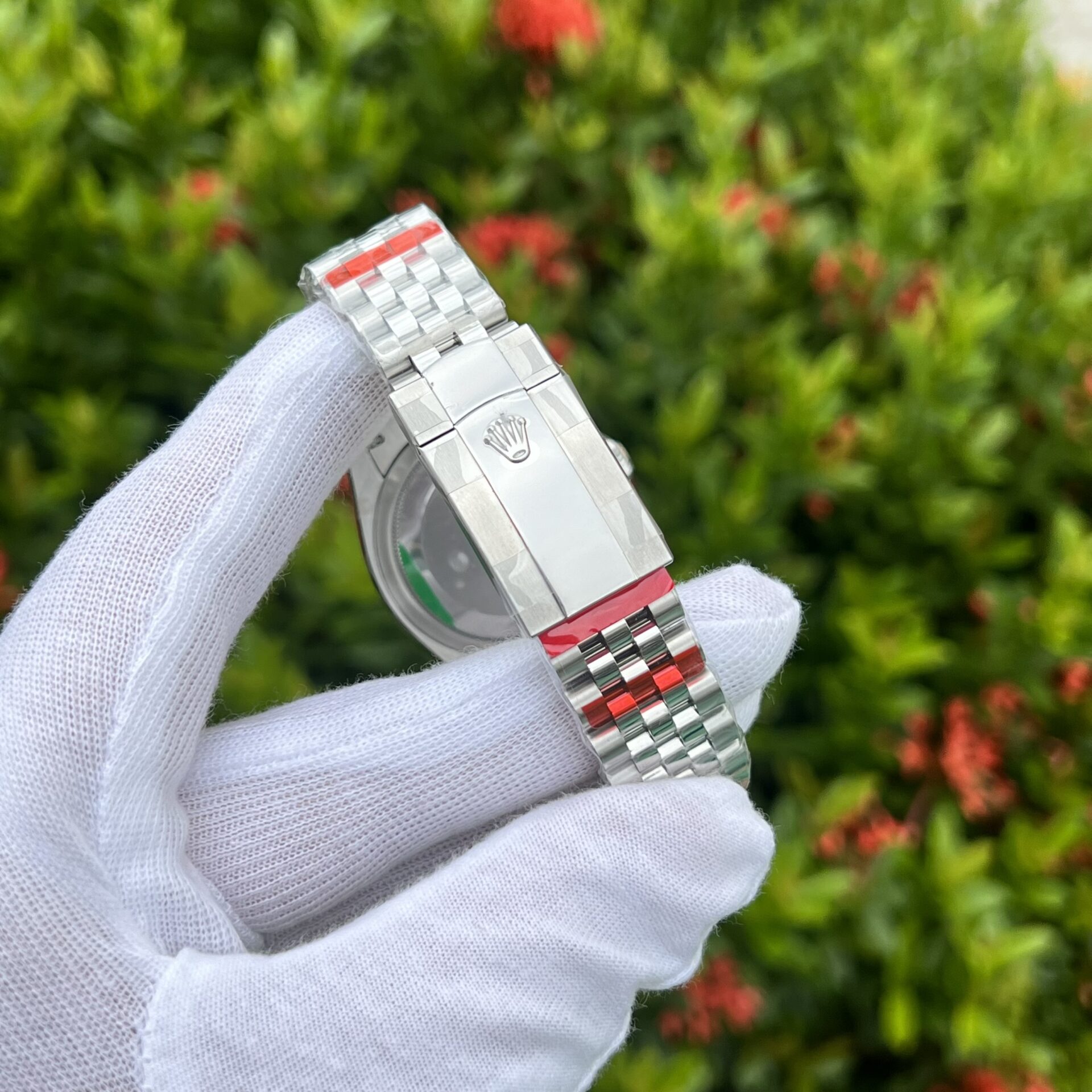 Rolex DateJust Blue Dial Replica 1:1 Watch Jubilee Strap EW Factory 36mm - Elite Watch Atelier