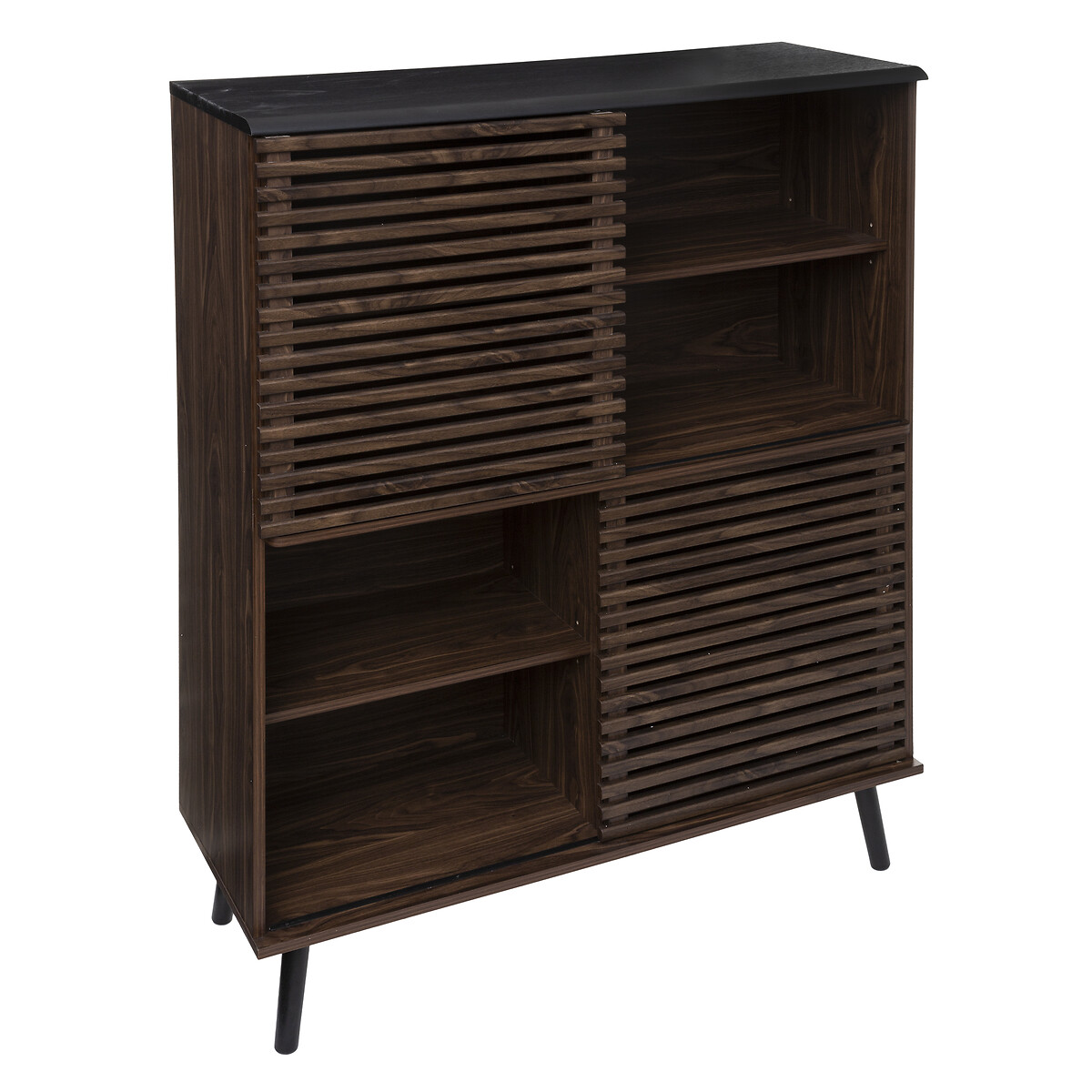 Bookcase "Asmar" Brown, 100x137 cm
