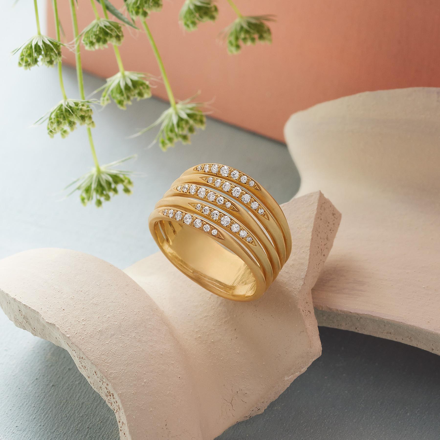 Diamond Riverways Ring - Sundance Clothing