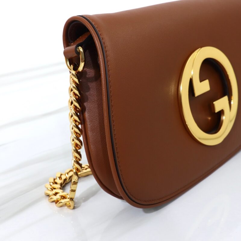 Replica Gucci Blondie Leather Brown1:1High-quality replica