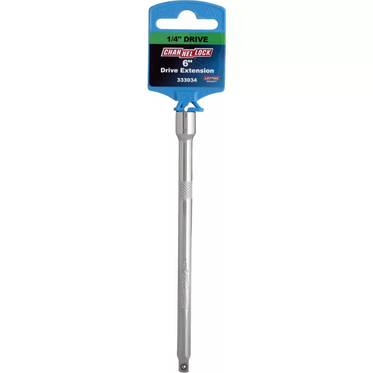Channellock 1/4 In. Drive 6 In. Long Socket Extension with Textured Band