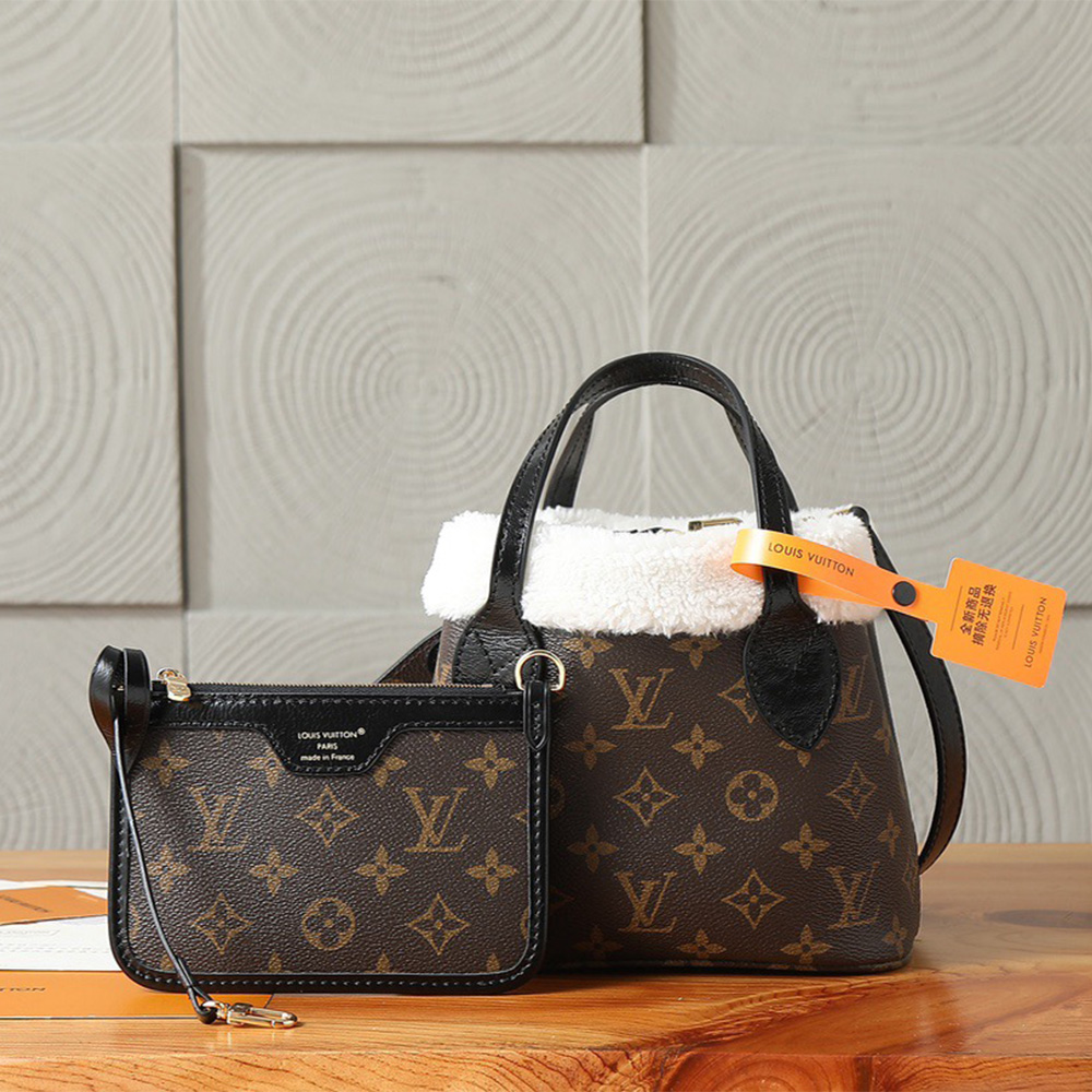 Louis Vuitton Neverfull Bandoulière Inside Out BB(10A Mirror Version)1:1High-quality replica