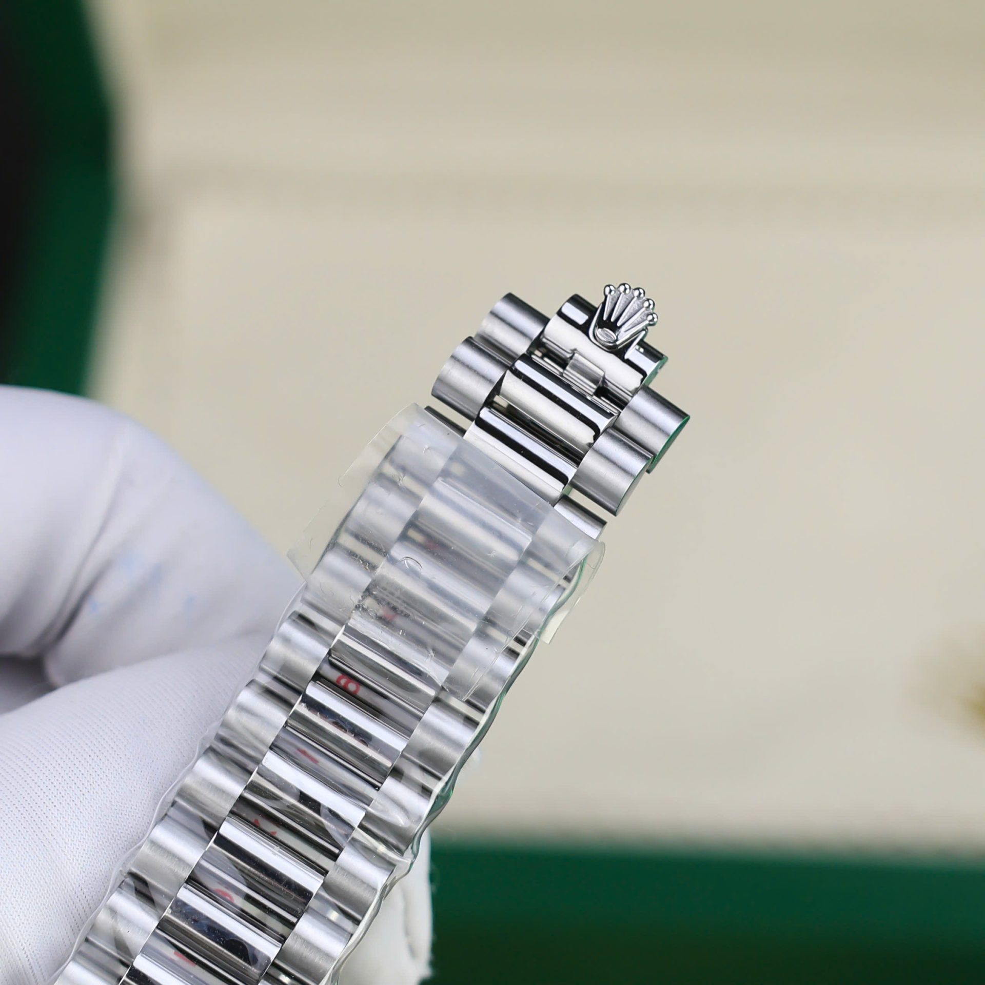 Rolex Day-Date Best Copies Watch Custom Diamonds Moissanite GM Factory 40mm - Elite Watch Atelier