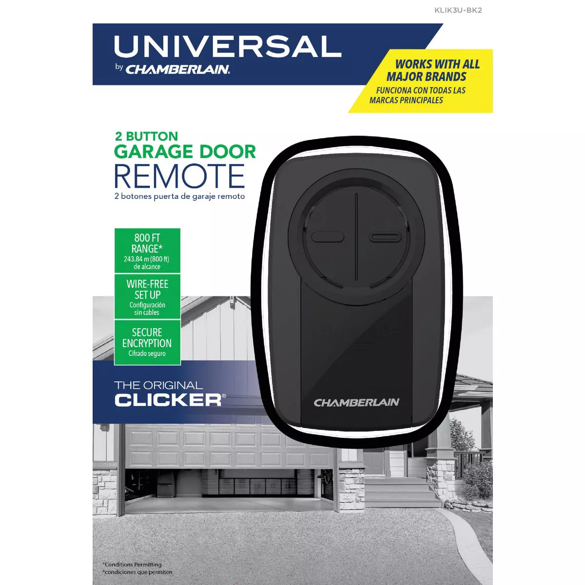 Chamberlain Universal Garage Door Remote Control