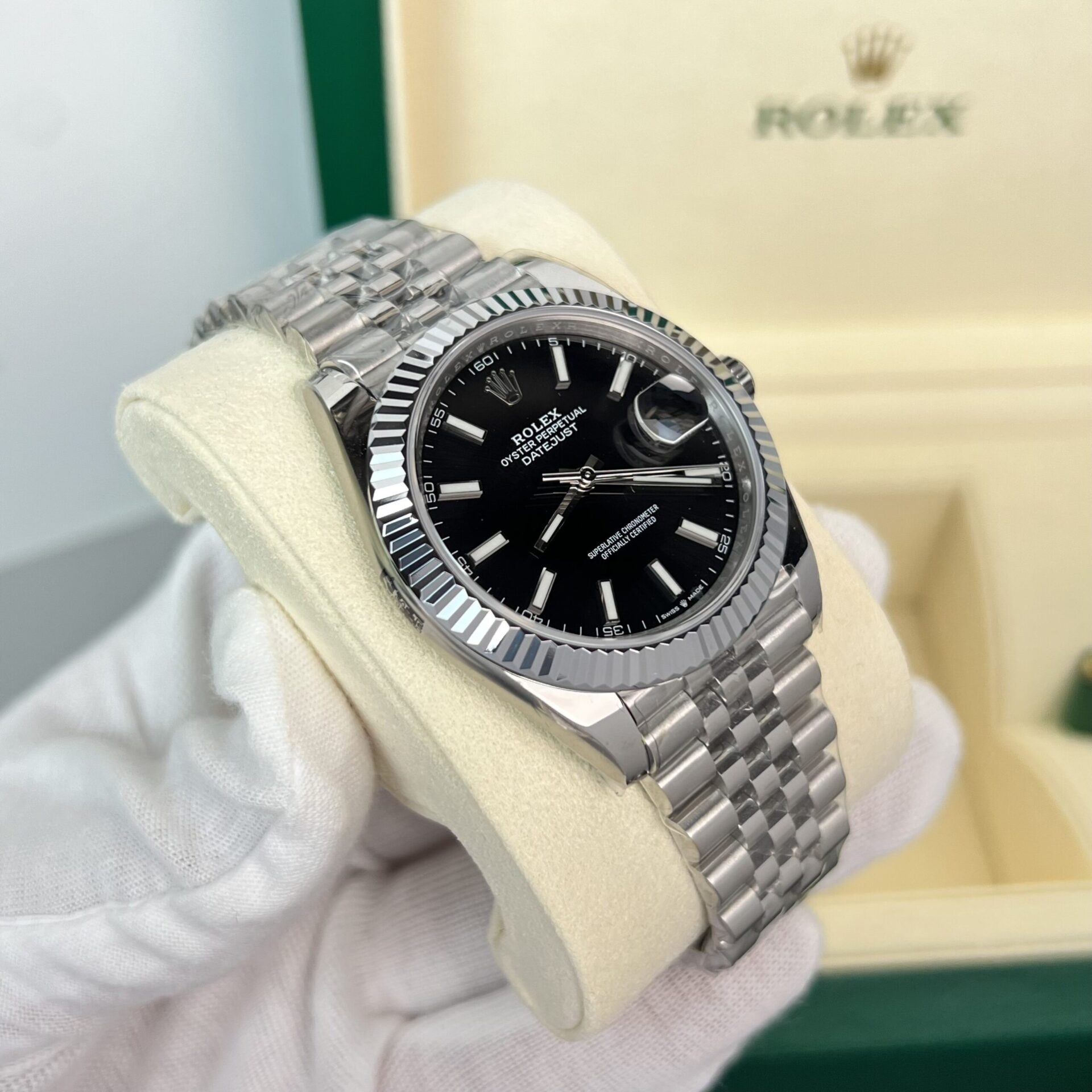 Rolex Replica 1:1 Watch DateJust 126334 Black Dial Clean Factory 41mm - Top club