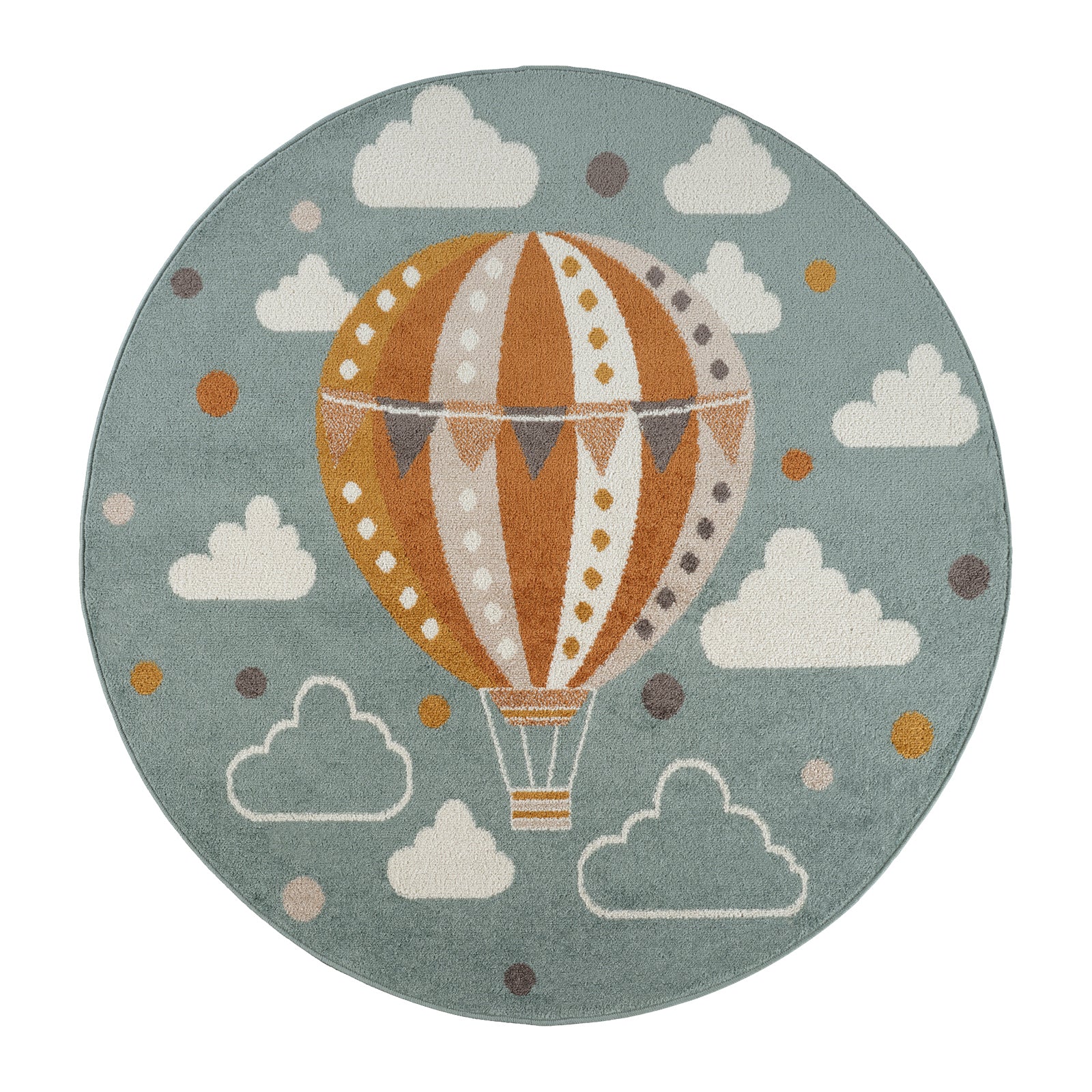 Blokker Balloon Vloerkleed Ø 160 cm - Blauwgrijs