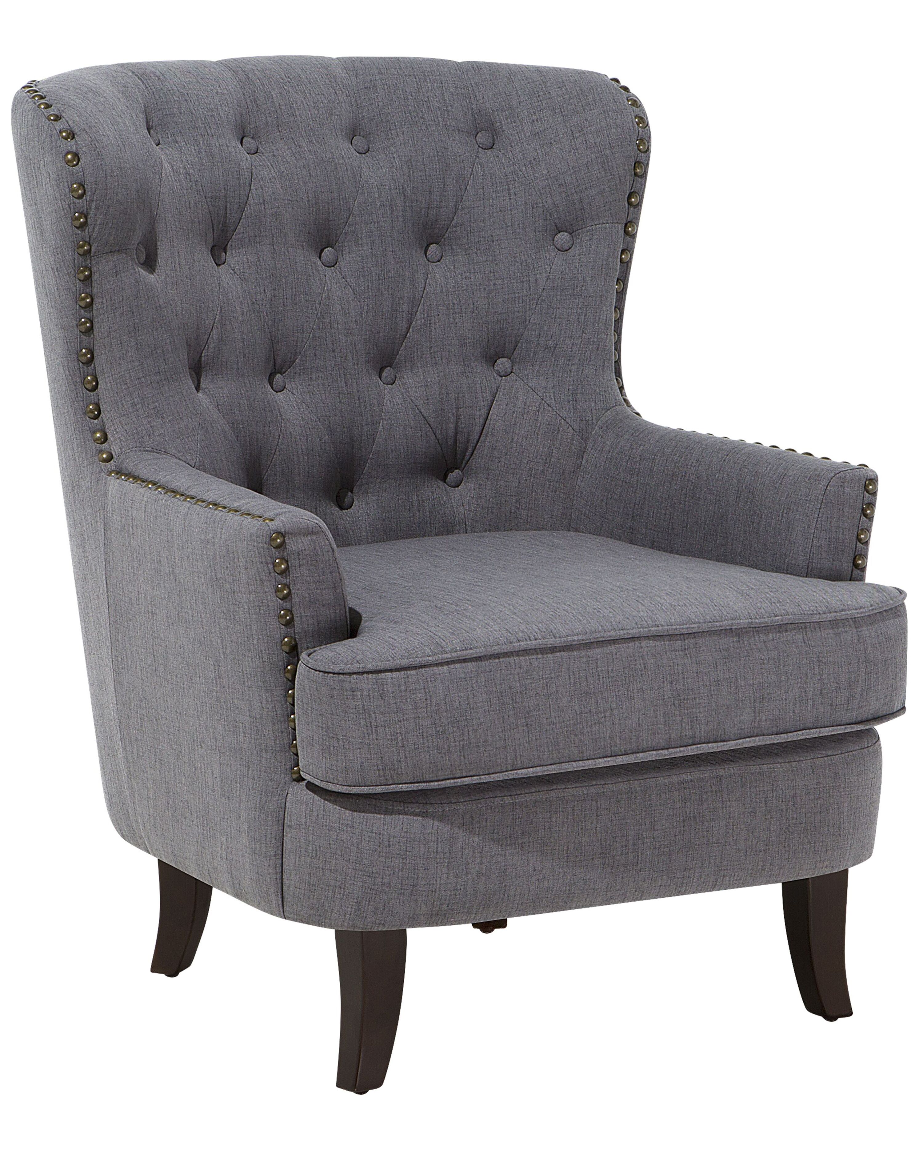 Armchair VIBORG II Fabric Dark Grey