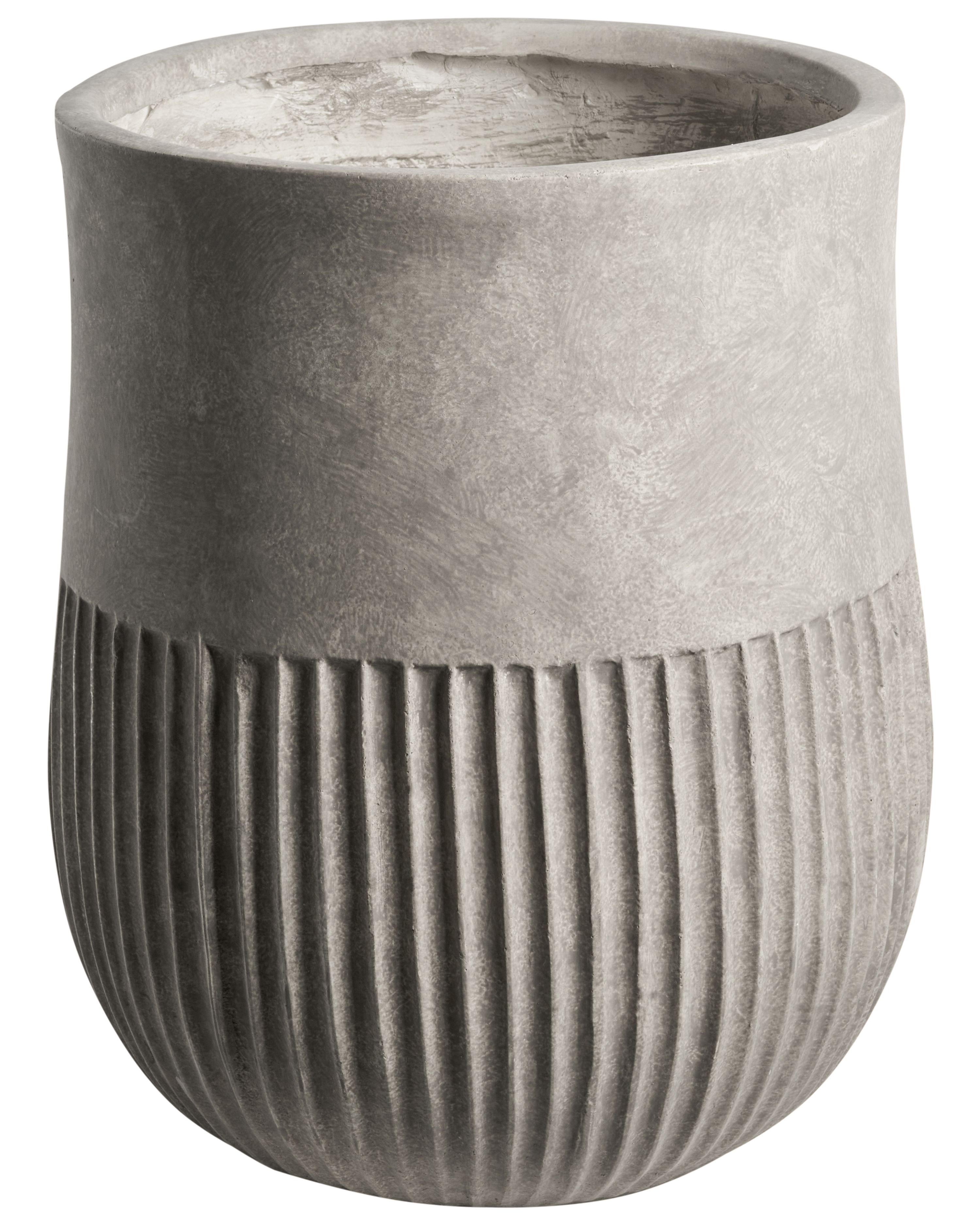 Plant Pot PYLAROS 36 cm Grey