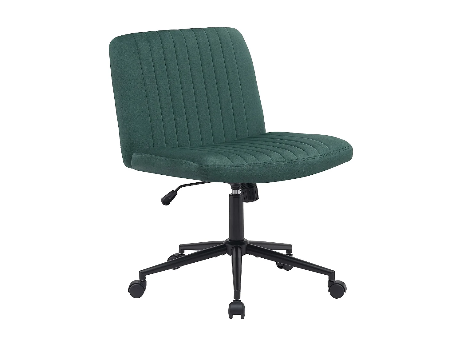 Chaise de bureau - Velours - Vert - Kingman