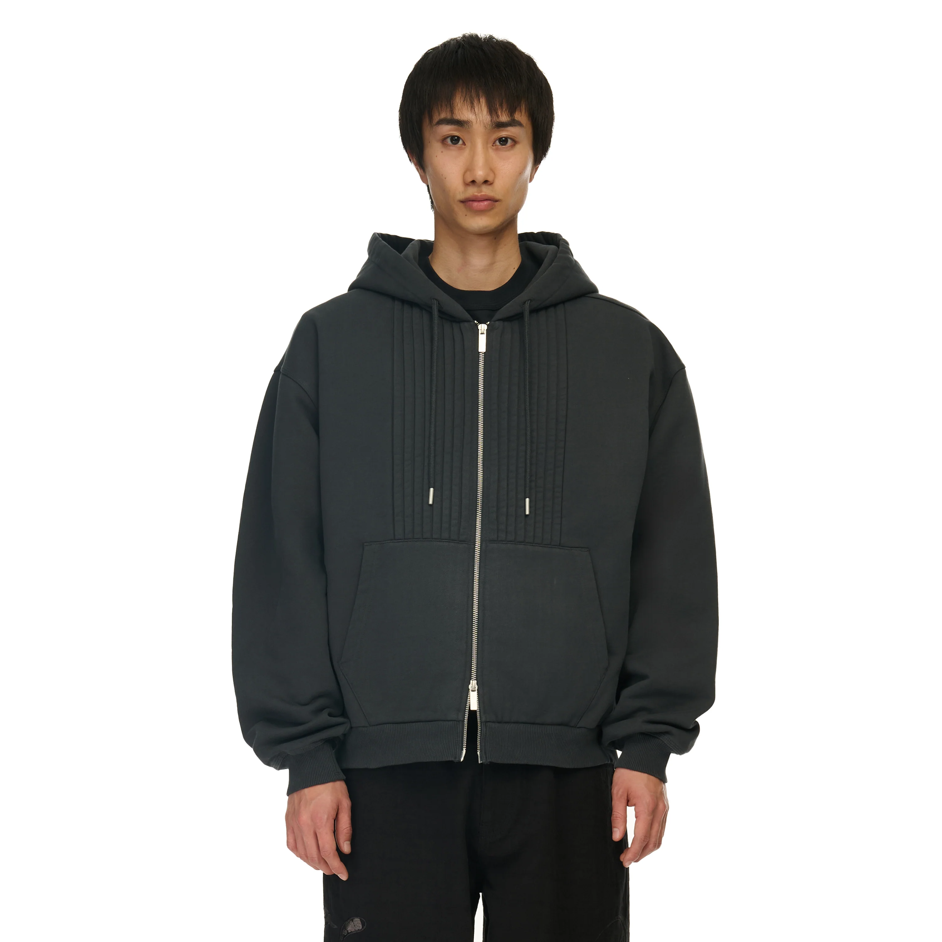 "yakuza v2" Zip Up grey