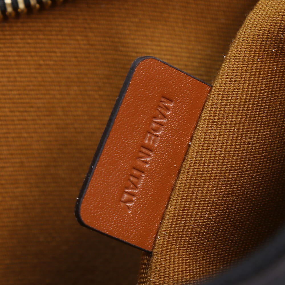 CELINE MEDIUM AVA TRIOMPHE BAG in Triomphe Canvas and calfskin1:1High-quality replica