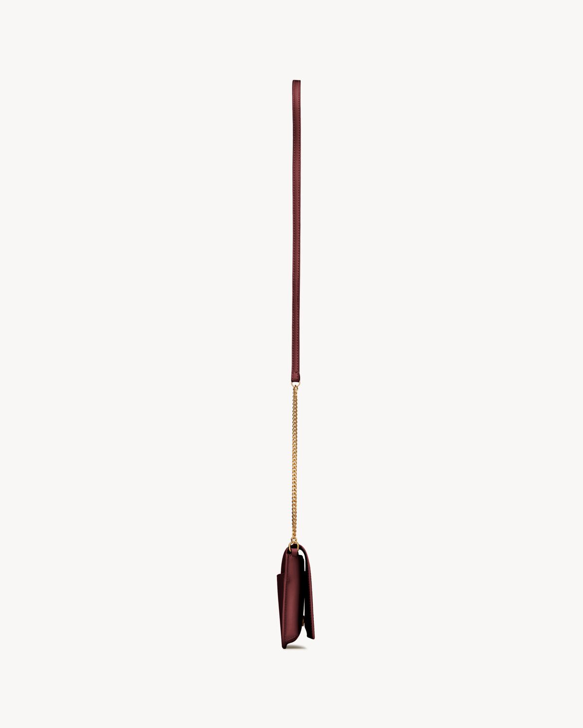 Replicate YSL Cassandre Phone Holder in Smooth Leather(1:1 replica)1:1High-quality replica