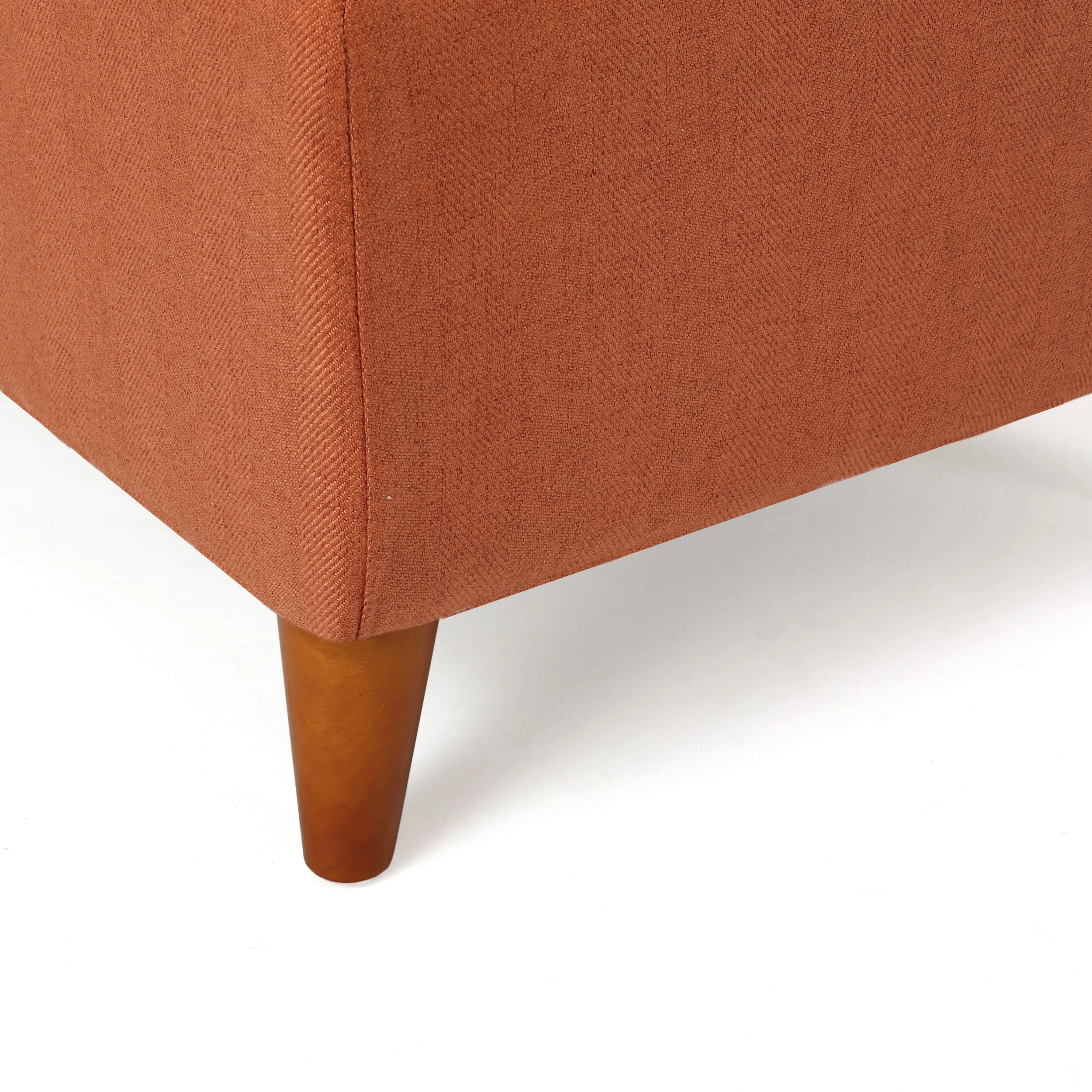 Noble House Hampton Contemporary Fabric Upholstered Storage Ottoman, White and Blue Floral - Image 41