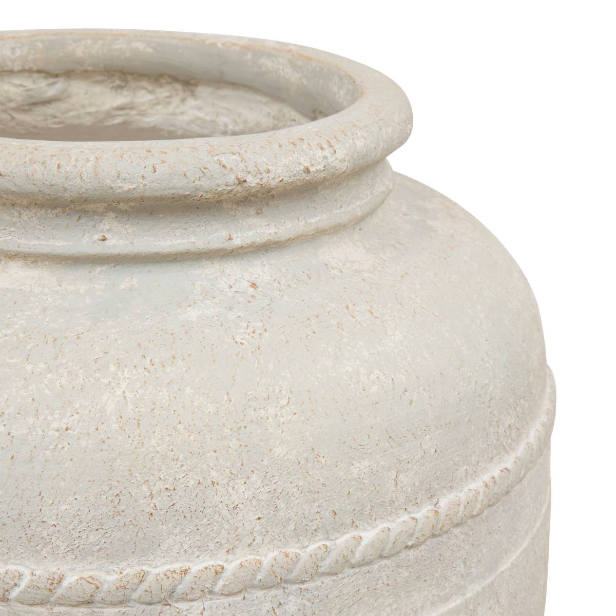 "Romia" Jar White, H.46 cm