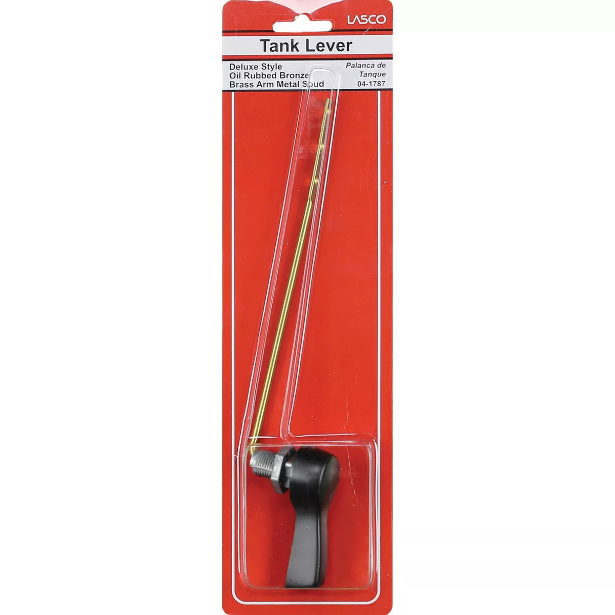 Lasco Oil-Rubbed Bronze Tank Lever with Metal Arm