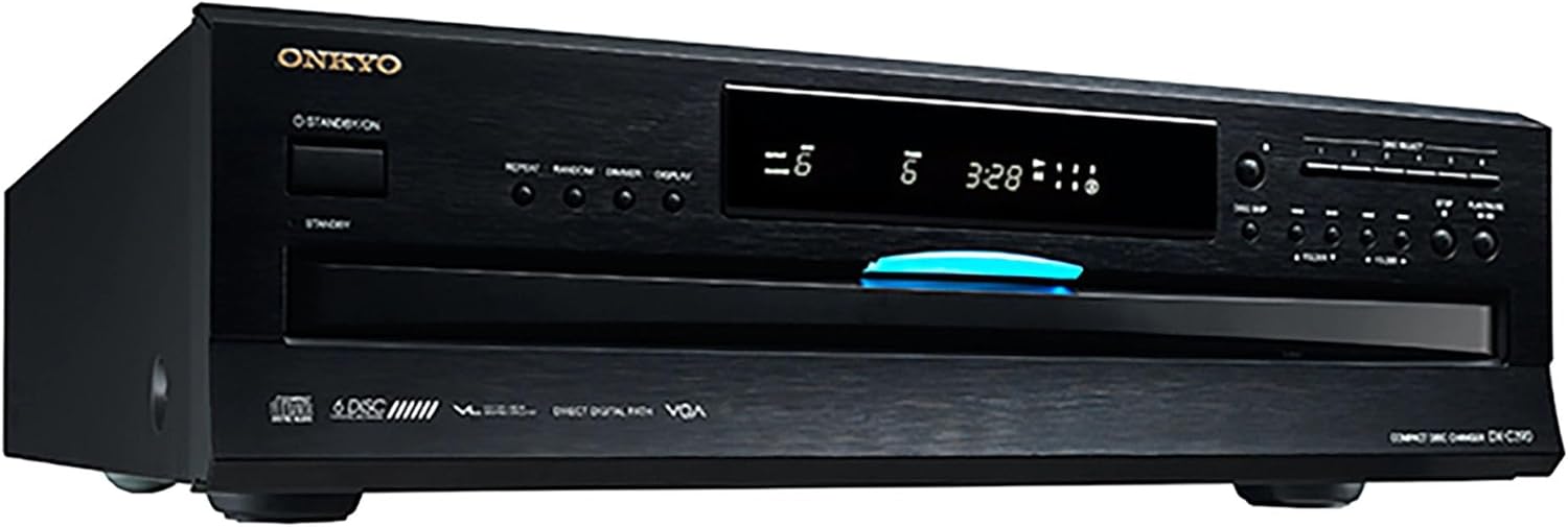 Onkyo DXC390 6 Disc CD Changer Black