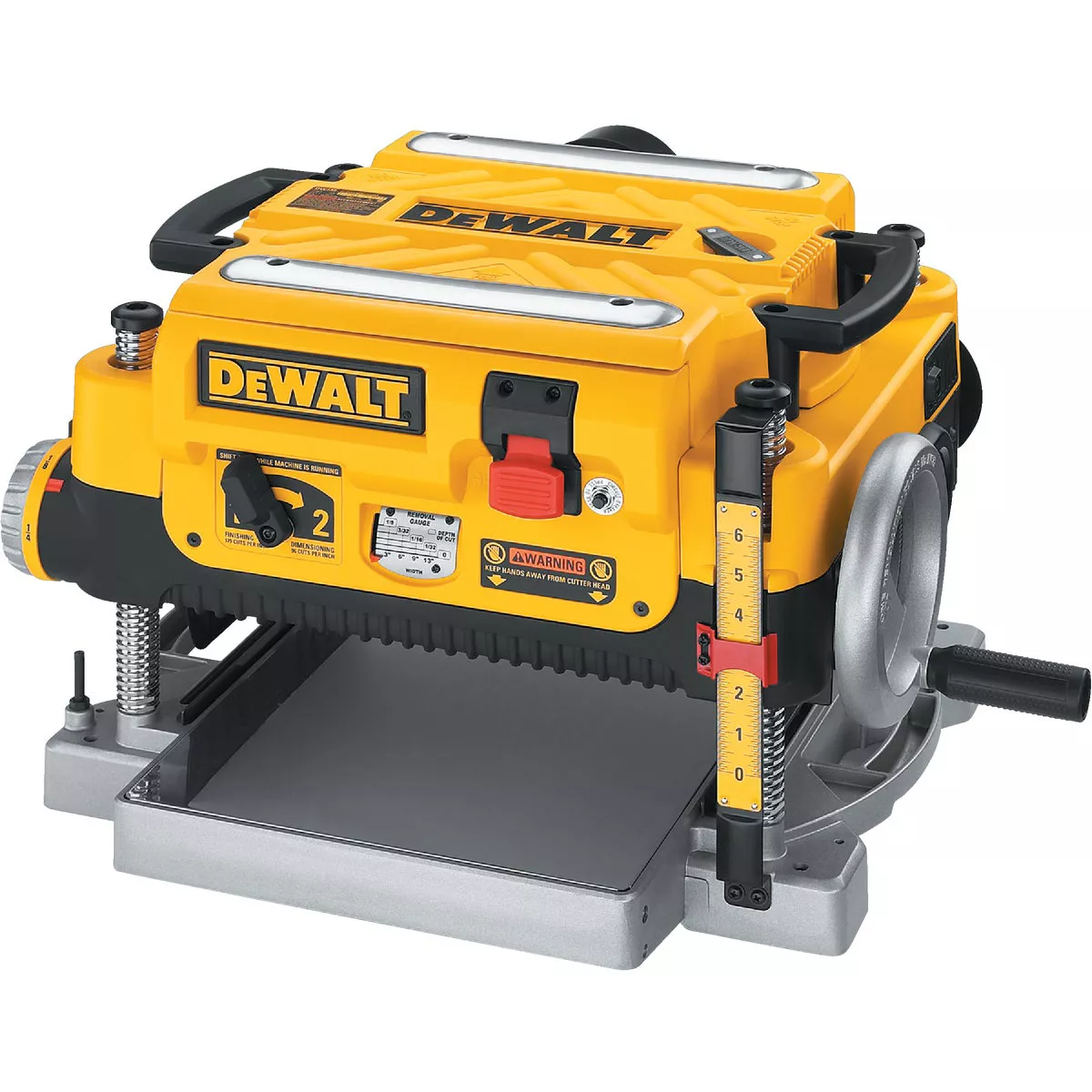 DEWALT 13 In. Three Knife Two-Speed Portable Planer